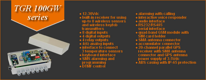 Historic ASTEL Controls TGR100 remote controller